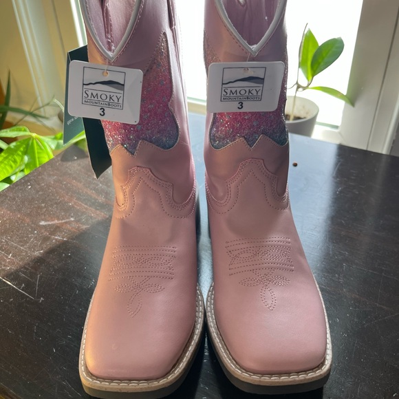NWT girls sparkly cowboy boots - Picture 2 of 5